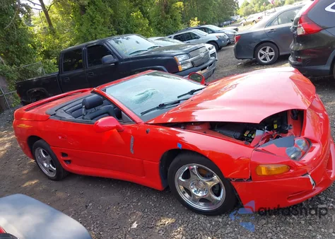 1995 Mitsubishi 3000 Gt Spyder Sl from USA, damaged, VIN JA3AV65J8SY817634